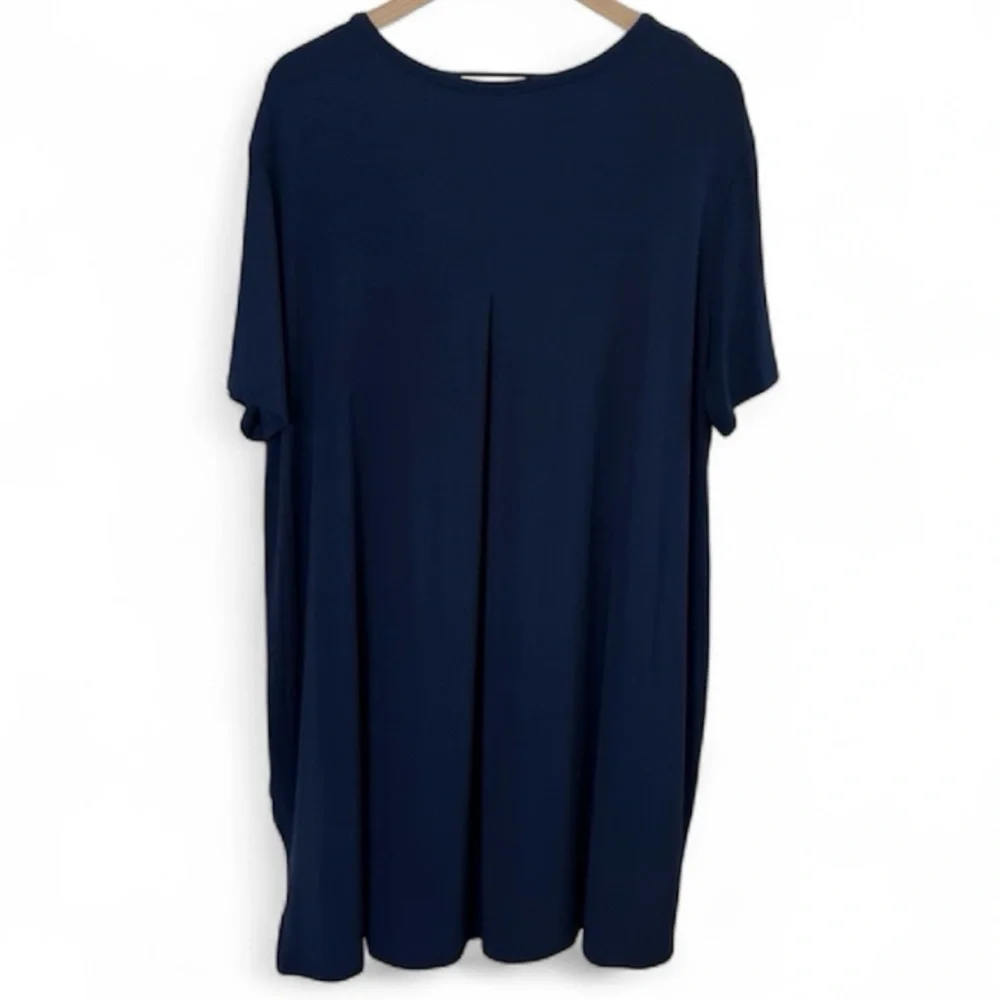 Cozy Earth Ribbed Short Sleeve Dress - Picture 3 of 5